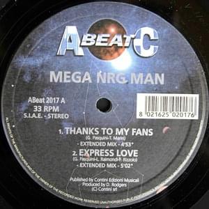 Express Love - Mega NRG Man