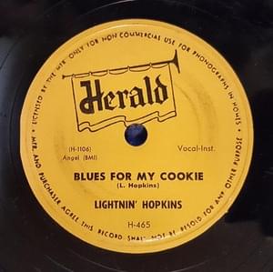 Blues For My Cookie - Lightnin' Hopkins