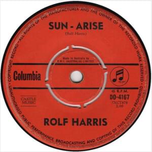 Sun Arise (1960 version) - Rolf Harris