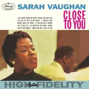 Say It Isn’t So - Sarah Vaughan