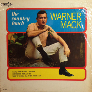 Sittin’ On A Rock (Crying In A Creek) - Warner Mack