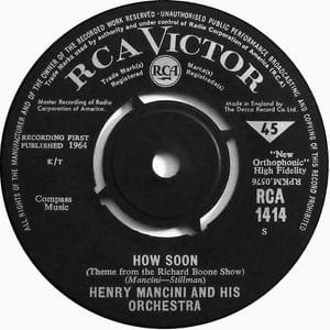 How Soon (Vocal) - Henry Mancini