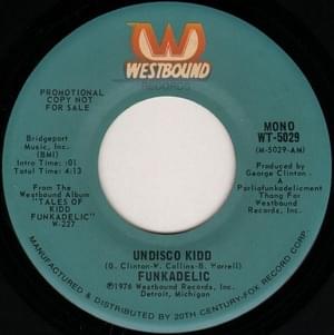 Undisco Kidd [7" Version] - Funkadelic