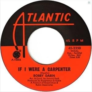 If I Were a Carpenter - Bobby Darin