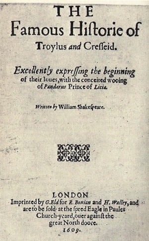 Troilus and Cressida (Characters of the Play) - William Shakespeare