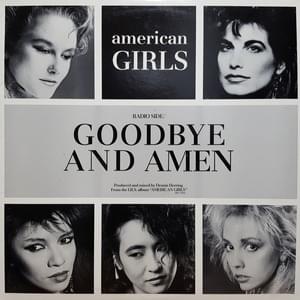 Goodbye, Amen - American Girls (Band)