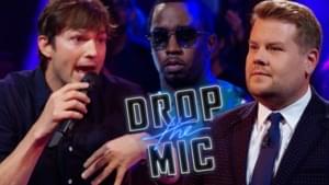 Drop the Mic w/ Ashton Kutcher - James Corden (Ft. Ashton Kutcher & Diddy)