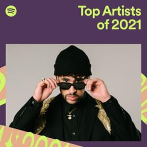 Top Artists of 2021 - Spotify