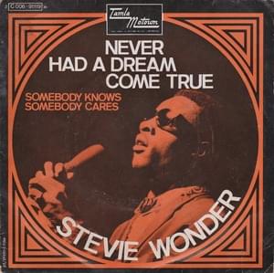 Never Had A Dream Come True - Stevie Wonder