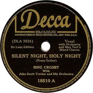 Silent Night (1942 Version) - Bing Crosby (Ft. Max Terr's Mixed Chorus)