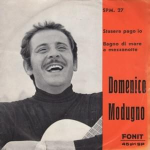 Stasera Pago Io - Domenico Modugno