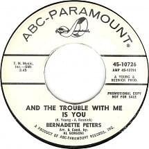 And The Trouble With Me Is You - Bernadette Peters