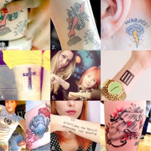 Hayley Williams’ tattoos - Hayley Williams (Ft. Tattoo Lyrxo)