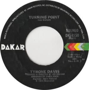 Turning Point - Tyrone Davis