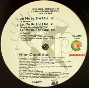 Let Me Be the One (Q-Tip’s Ummah Remix) - Mint Condition (Ft. Q-Tip)