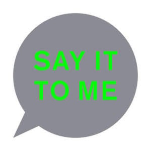 Say It to Me - Pet Shop Boys