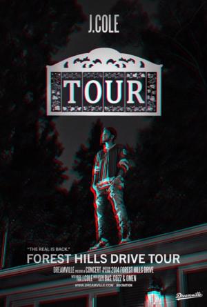 2014 Forest Hills Drive Tour Dates - J. Cole