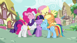 A True, True Friend - Twilight Sparkle, Apple Jack, Rainbow Dash, Pinkie Pie, Rarity & Fluttershy (Ft. Andrea Libman, Ashleigh Ball, Kazumi Evans, My Little Pony, Rebecca Shoichet & Shannon Chan-Kent)