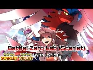 Battle! Zero Lab WITH LYRICS - Scarlet Version (AI Professor Sada) - Pokémon Scarlet & Violet Cover - Juno Songs