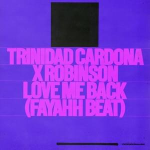 Love Me Back - Trinidad Cardona