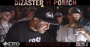 PoRich vs. Dizaster (Title Match) - King of the Dot (Ft. Dizaster & PoRich)