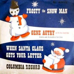 Frosty the Snowman - Gene Autry