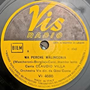 Ma perché malinconia - Claudio Villa