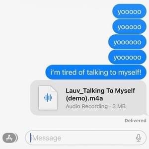 Talking To Myself (demo) - Lauv