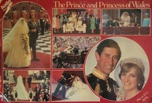 Commemorative Audio Postcard Of The Royal Wedding - Unknown Artist