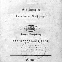 Der Bürgergeneral - Johann Wolfgang von Goethe