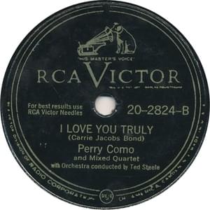 I Love You Truly - Perry Como