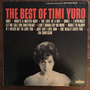 The Love Of A Boy - Timi Yuro