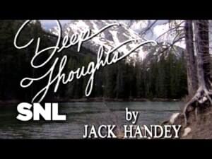 Deep Thoughts: Mankind - Saturday Night Live (Ft. Jack Handey)