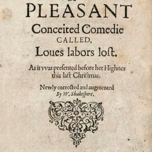 Love’s Labour’s Lost (Characters of the Play) - William Shakespeare