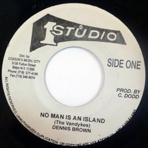 No Man Is An Island - Dennis Brown