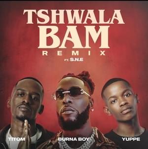 Titom, Yuppe & Burna Boy - Tshwala Bam (Remix) [English Translation] - Lyrxo South Africa Translations