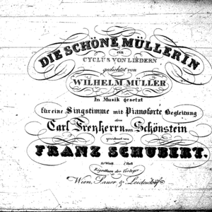 Des Müllers Blumen - Franz Schubert