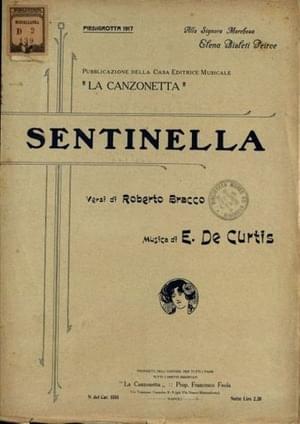 Sentinella - Ernesto De Curtis