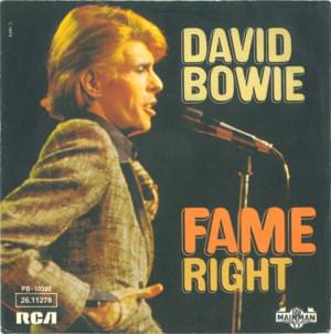 Fame - David Bowie (Ft. John Lennon)