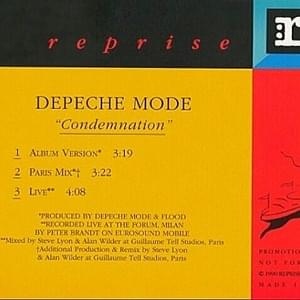 Condemnation - Depeche Mode