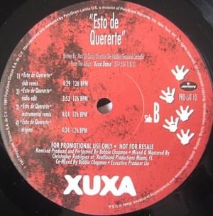 Esto de Quererte (Radio Edit) - Xuxa