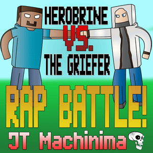 Herobrine Vs The Griefer Rap Battle - JT Music