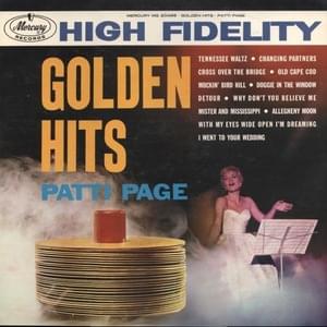 Old Cape Cod - Patti Page