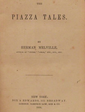 The Piazza Tales (The Lightning-Rod Man) - Herman Melville