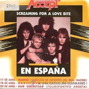 Screaming For A Love Bite - Accept