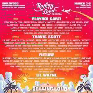 Rolling Loud California 2023 Setlist - Travis Scott (Ft. Rolling Loud)