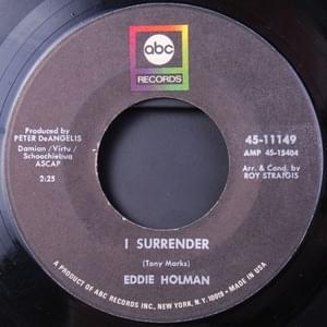 I Surrender - Eddie Holman