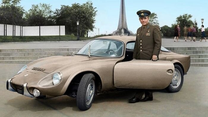 Уникальный автомобиль Юрия Гагарина